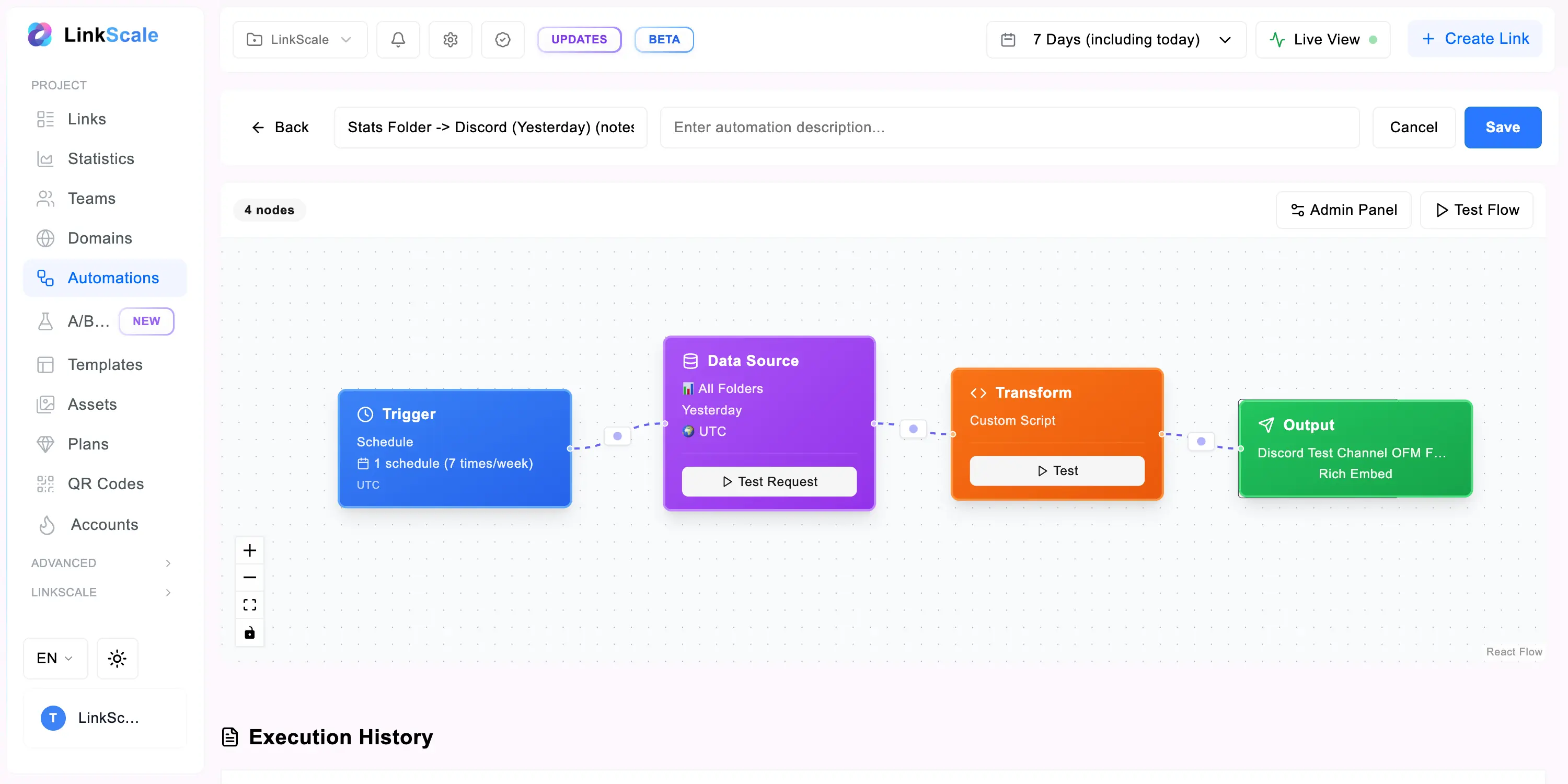 LinkScale Automation