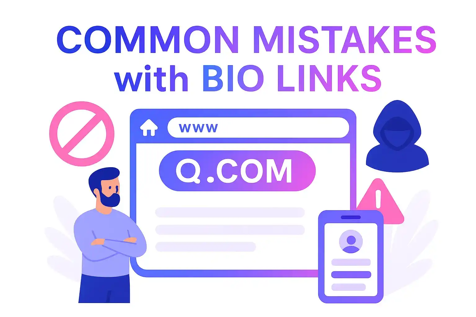 The most common mistakes with bio links (and how to avoid them in 2025)