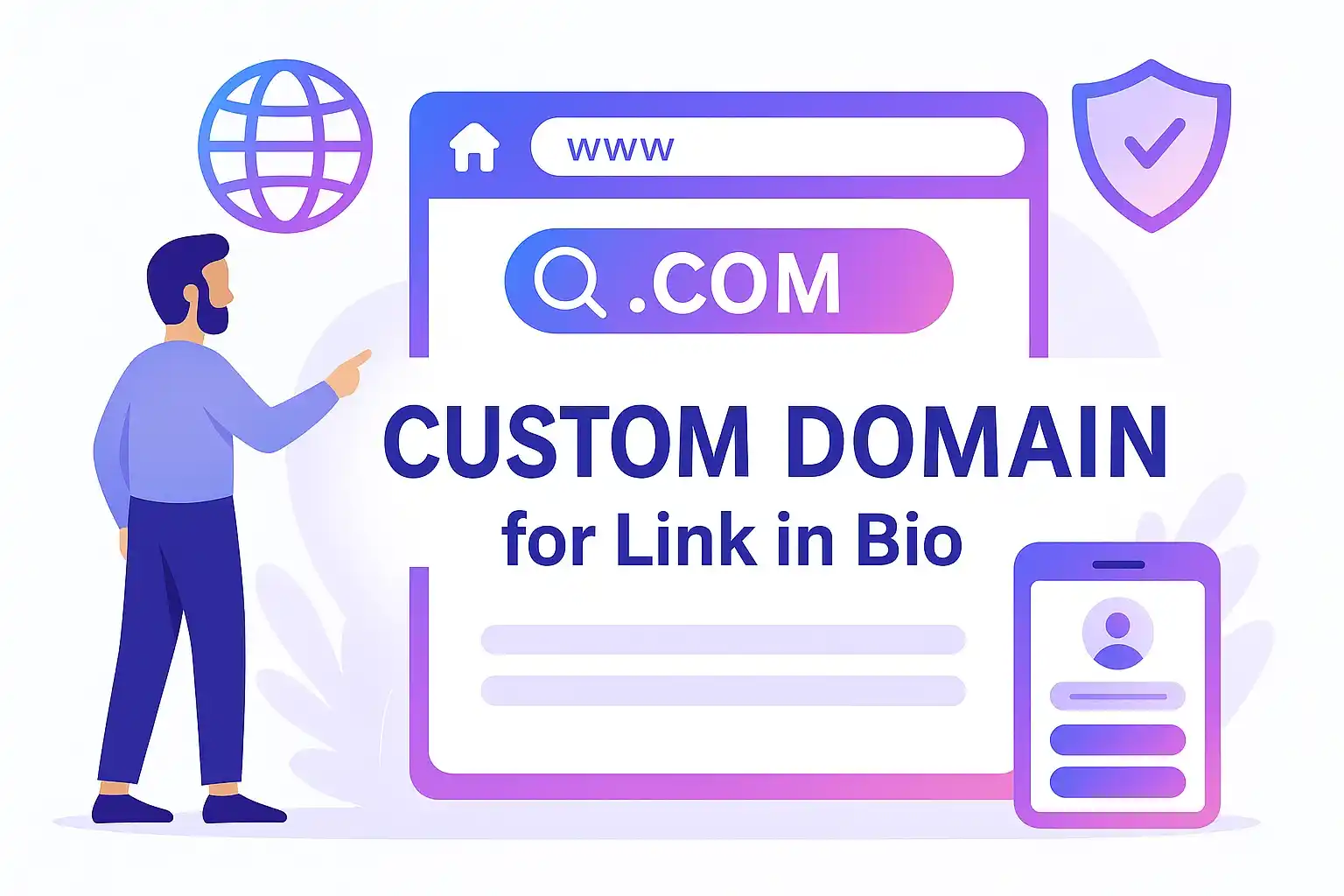 Why use a Custom Domain for your Bio Links?