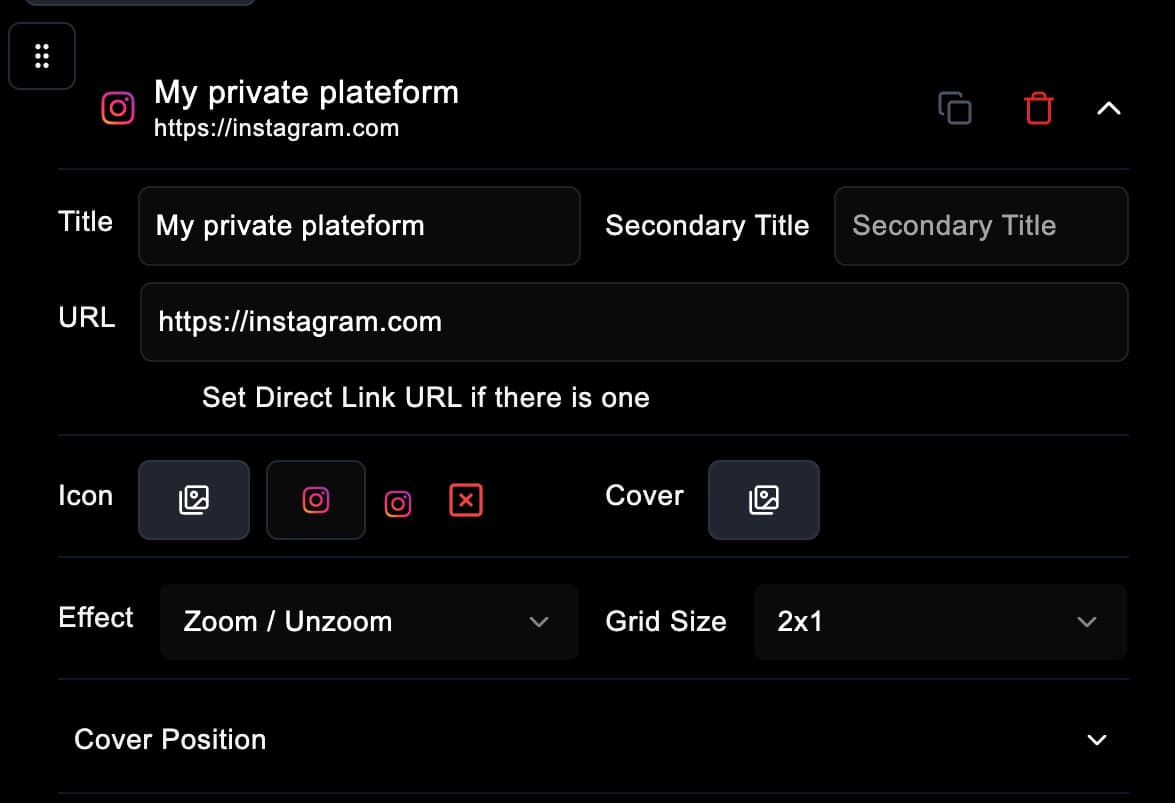 linkscale landing page links