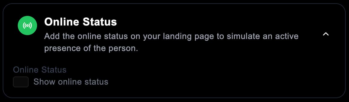 linkscale online status