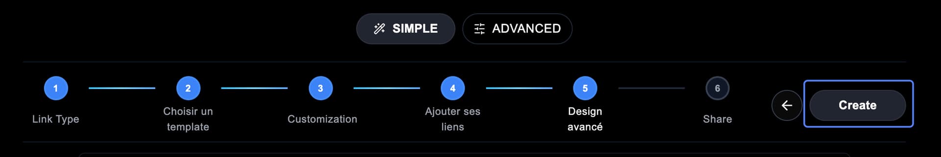 publish a linkscale link