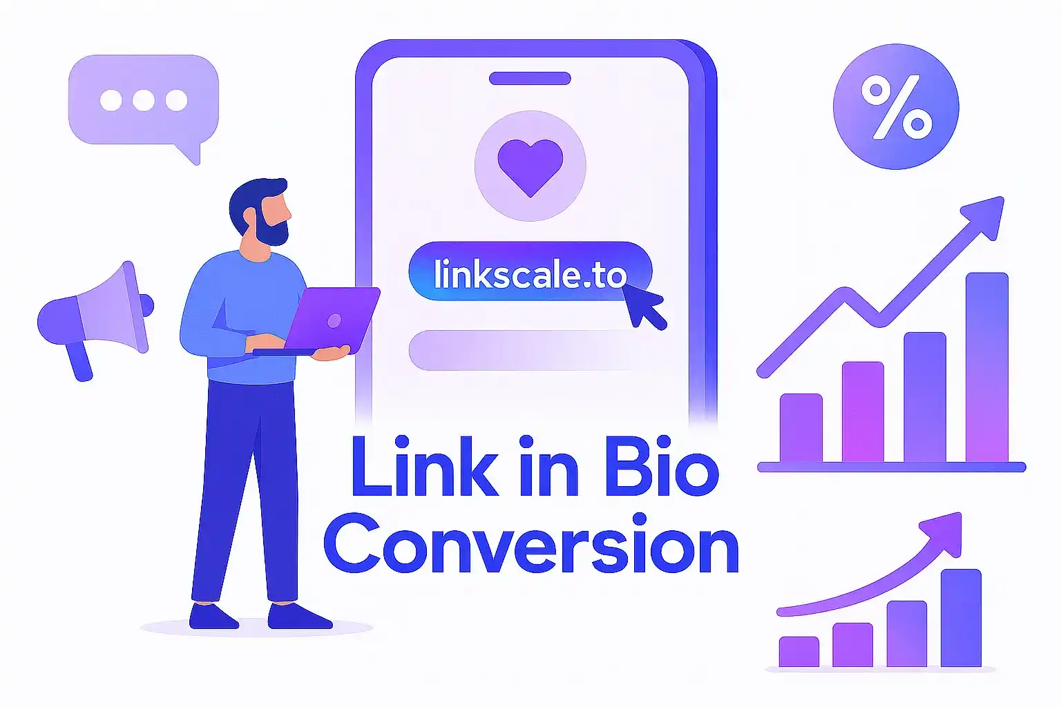 Conversion d'un lien en bio sur un domaine custom