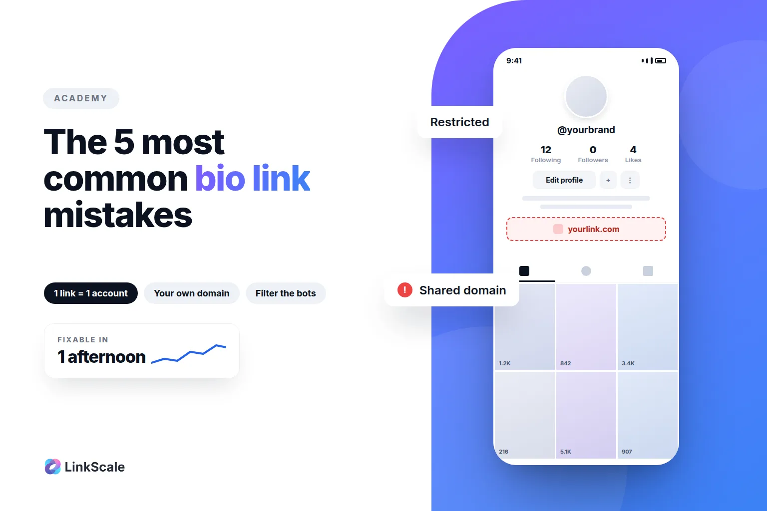 The most common bio link mistakes (and how to avoid them)