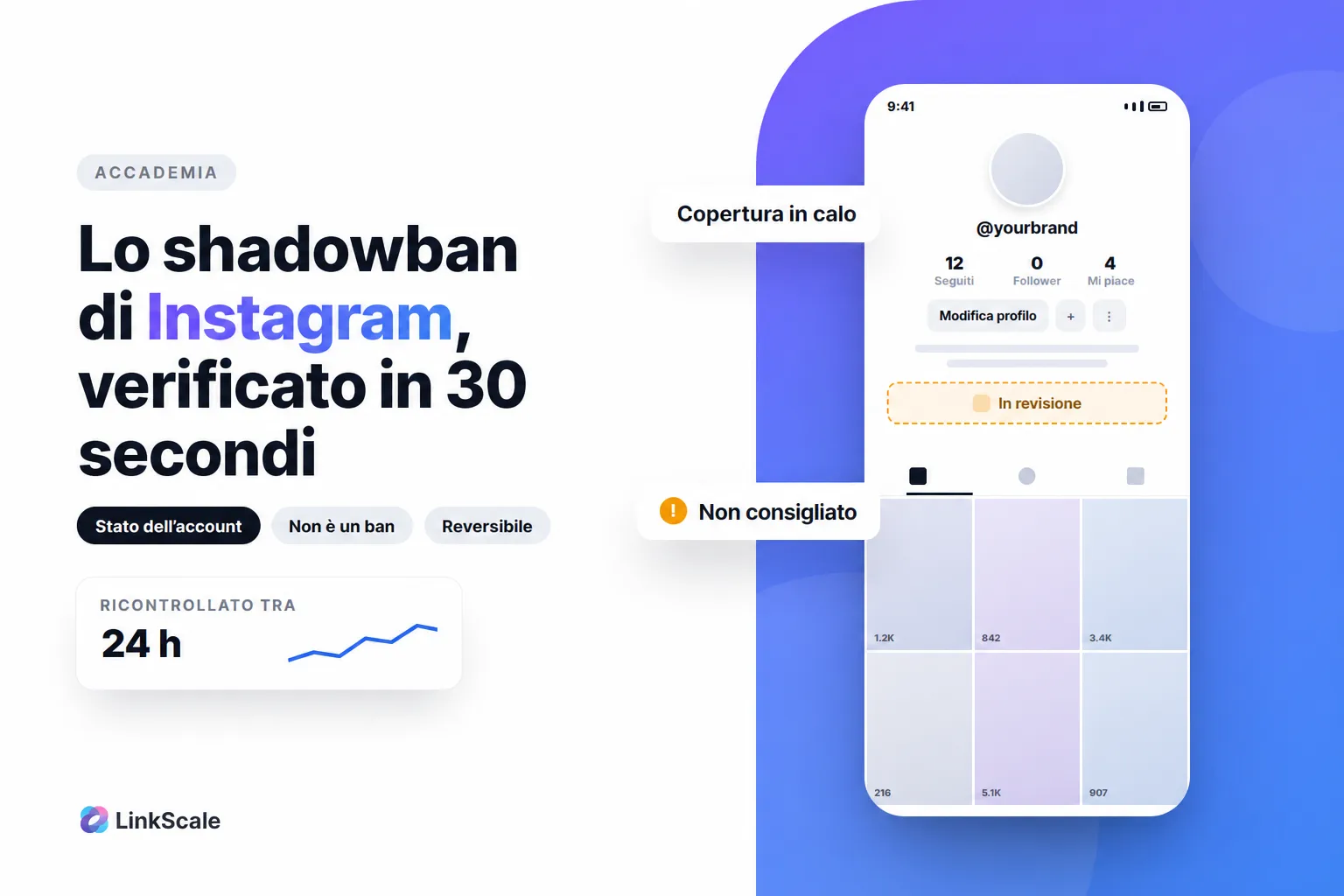 Come evitare uno shadowban su Instagram