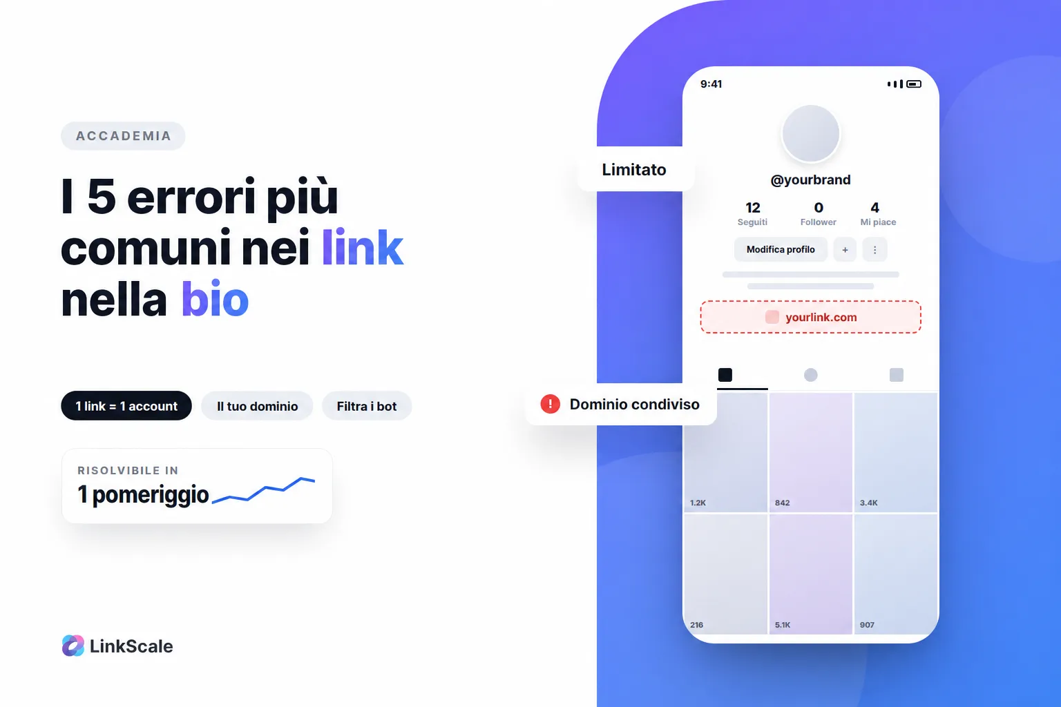 Gli errori più comuni nei link in bio (e come evitarli)